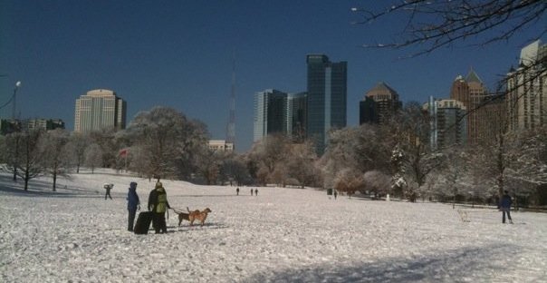 2010 Midtown Atlanta snow