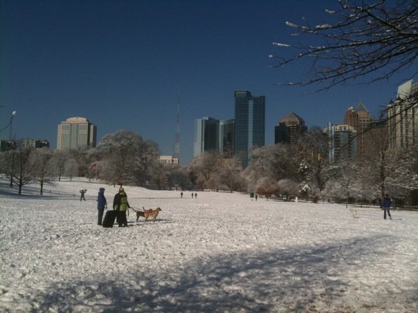 2010 Midtown Atlanta snow