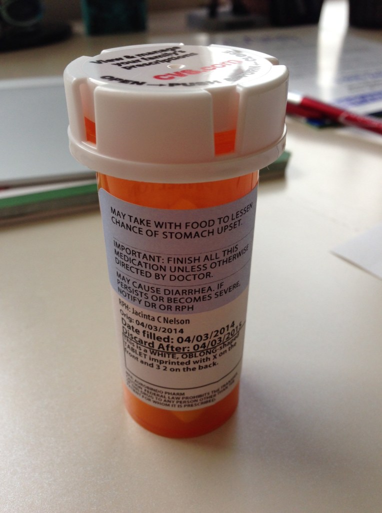 My yummy horse-size pills.