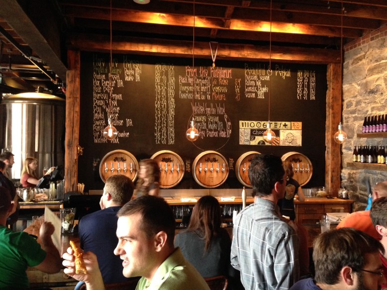 Wicked Weed Downstairs View