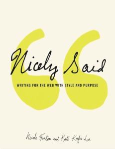 Nicely Said by Nicole Fenton and Kate Kiefer Lee