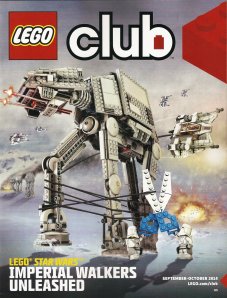 Lego Club Magazine cover