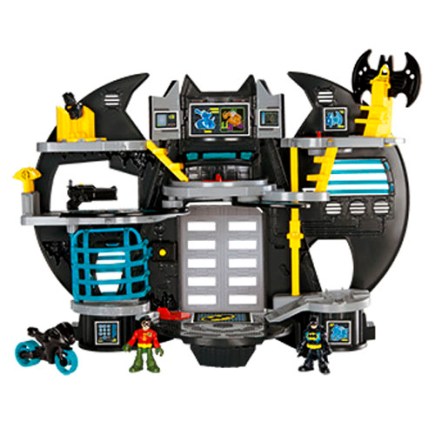 Batman, Robin and the Batcave by Imaginex