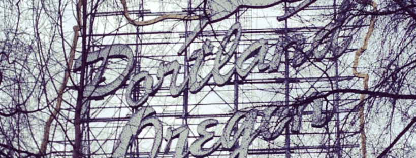 Portland Oregon Old Town Sign