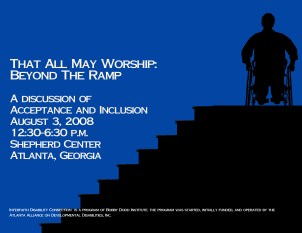 IDC That All May Worship postcard