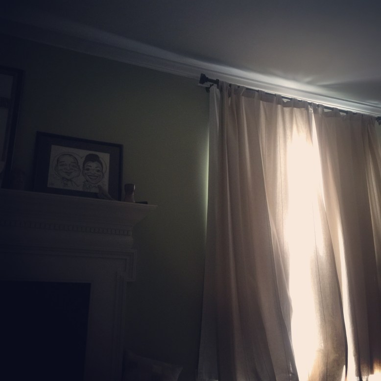 Here comes the sun... And the five year old asking me to to play with him. 